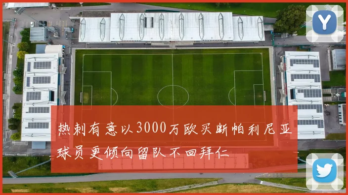 热刺有意以3000万欧买断帕利尼亚球员更倾向留队不回拜仁