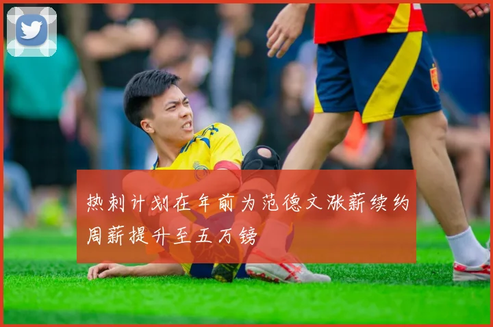 热刺计划在年前为范德文涨薪续约周薪提升至五万镑